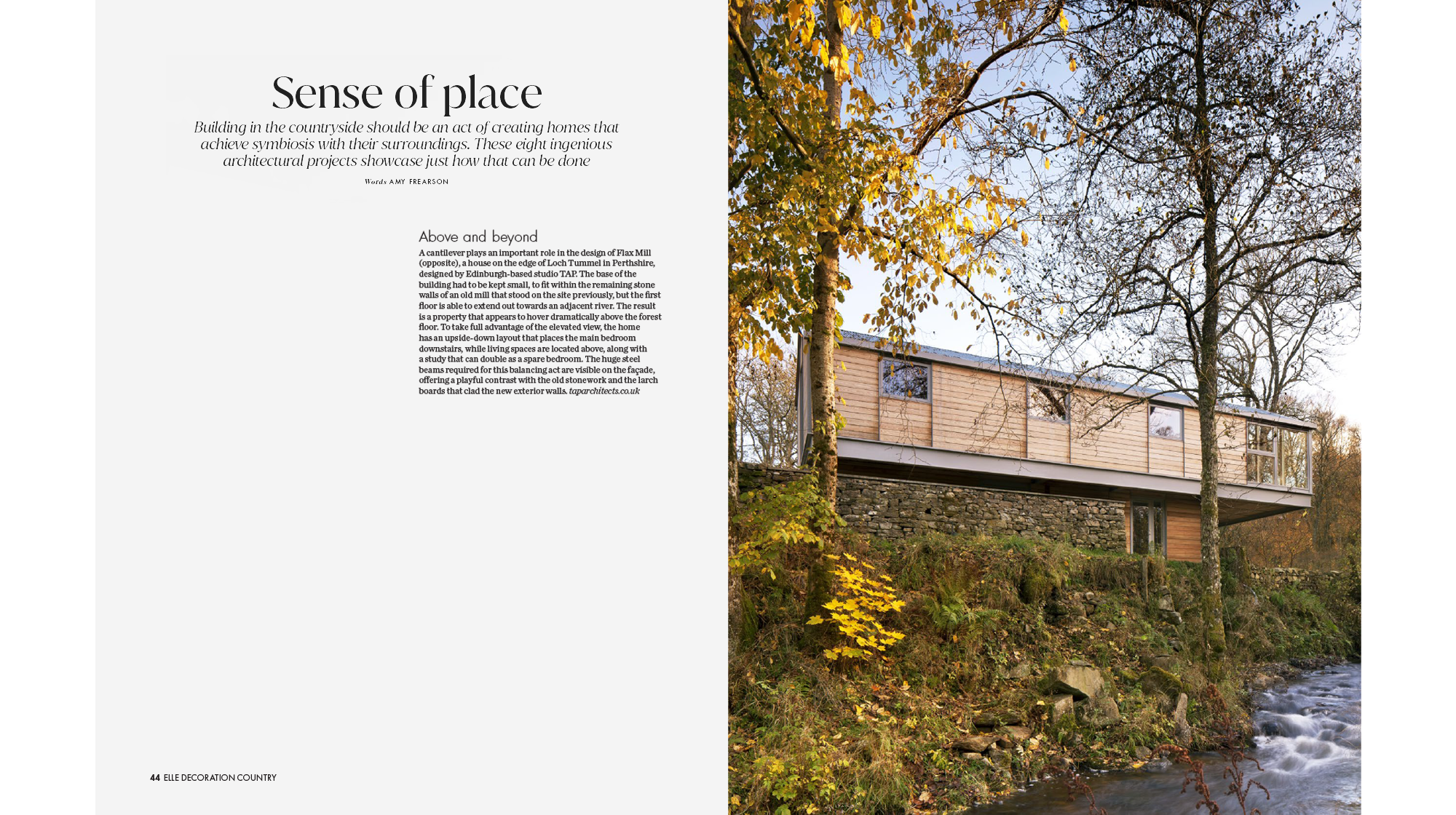 Flax Mill Features in Elle Decoration Country Magazine, 