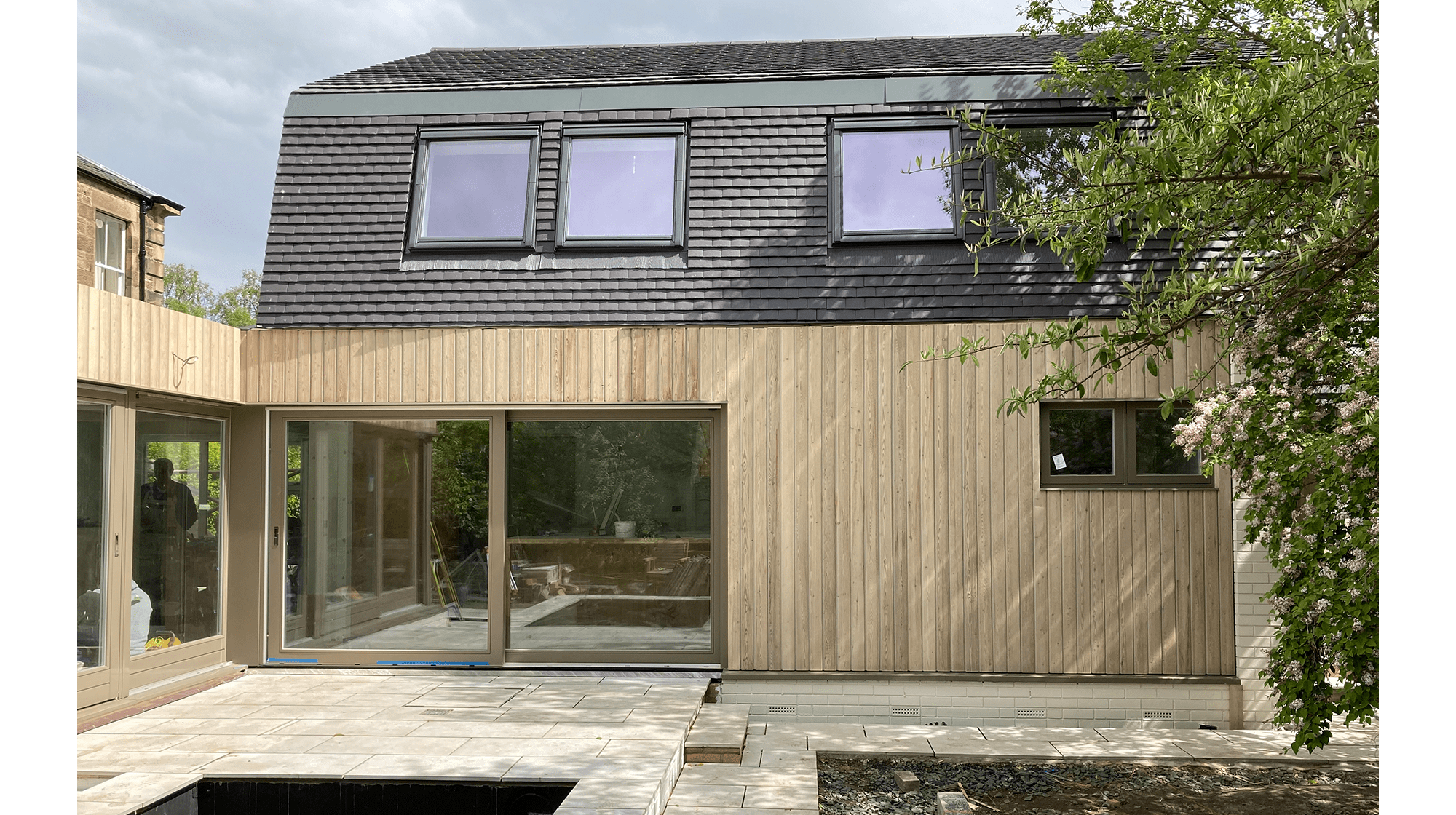 Extension and Renovation 1980’s House in The Grange Nearing Completion{categories}, {category_name}{/categories}
