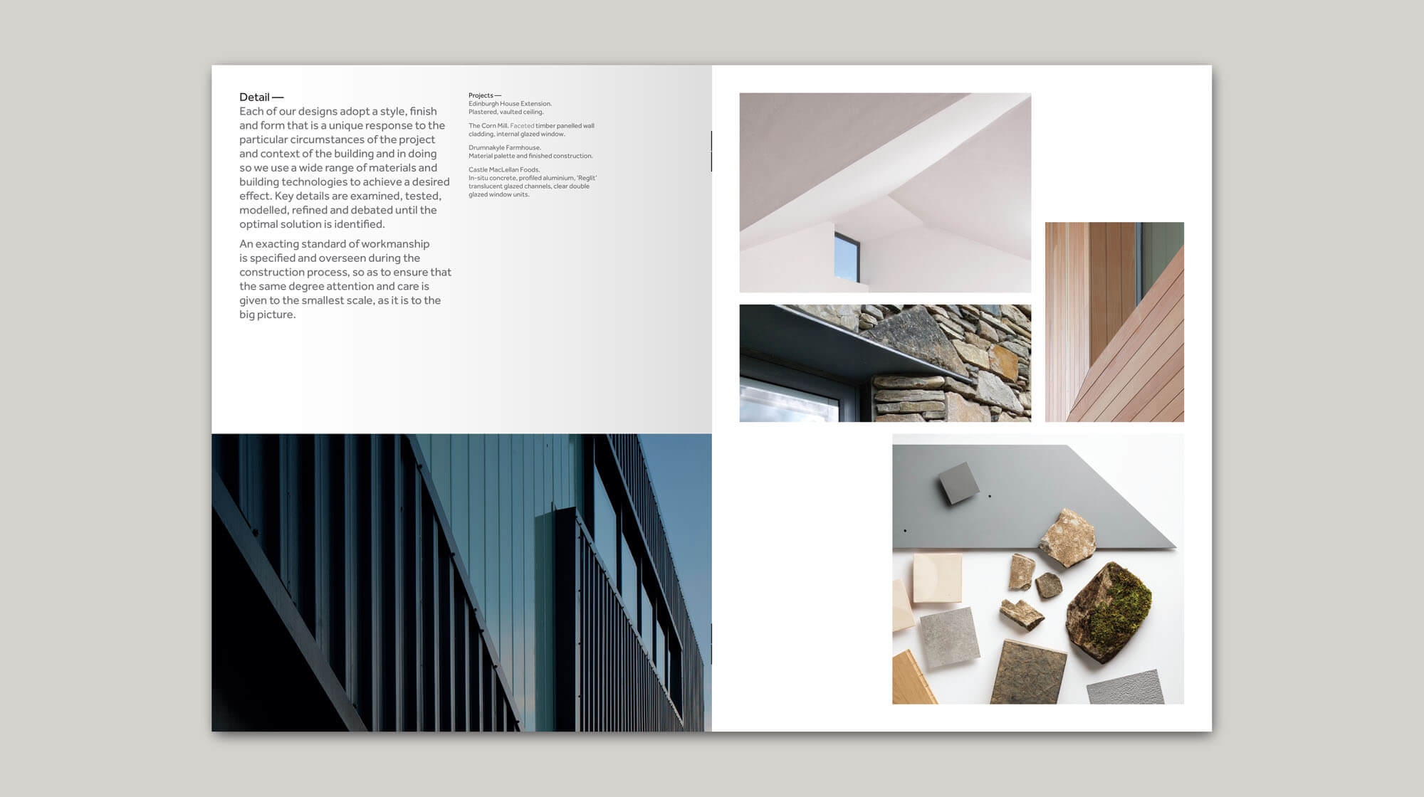 A brochure to capture five years of work, 
